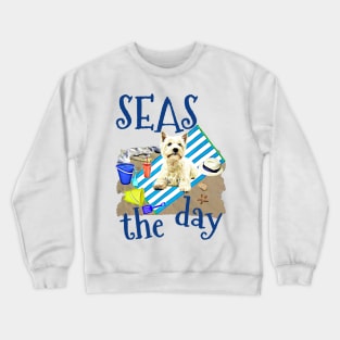 WAVES Westie Crewneck Sweatshirt